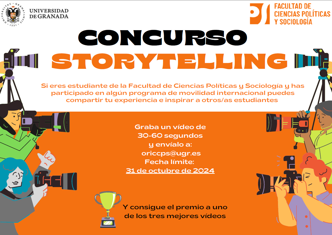 Texto de la convocatoria concurso Storytelling