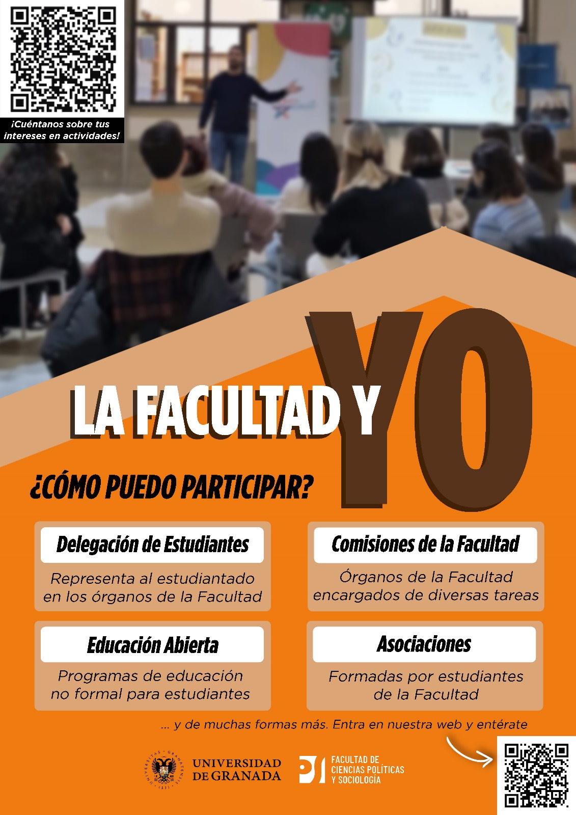 Cartel La Facultad y yo